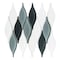 Andova Tiles SAMPLE Zeille Glass Arabesque Mosaic Tile SAM-ANDZEI205 - alternate 1